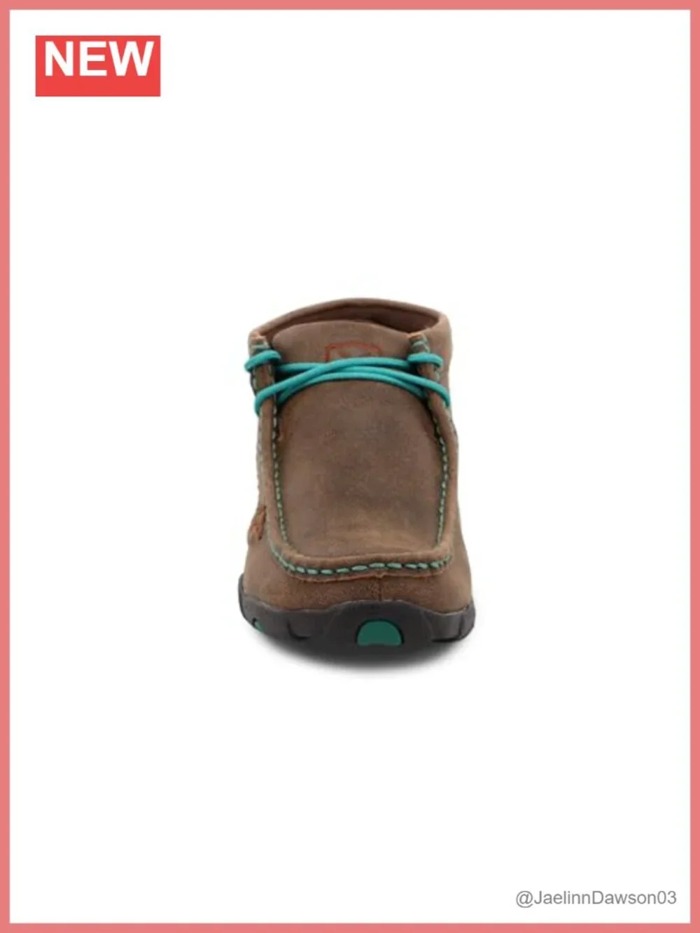 Women's Leather Driving Moc Boat Shoe Lace-Up